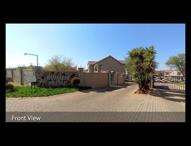 1 BEDROOM TOWNHOUSE FOR SALE IN WILLOWBROOK